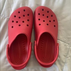 Red Crocs